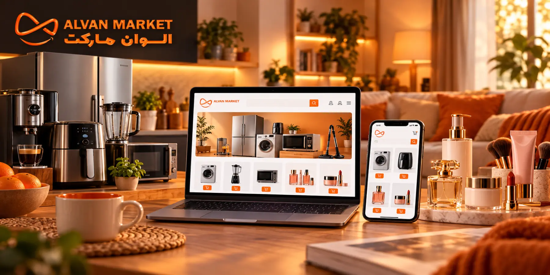 بهترین سایت خرید لوازم خانگی و لوازم آرایشی ؛ الوان مارکت راهنمای کامل ۲۰۲۶